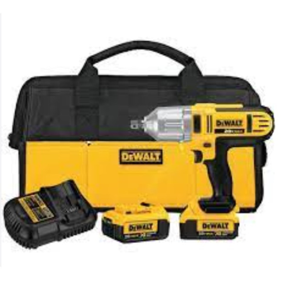 Dewalt V Max Xr B L High Torque Impact Wrench Kit W Detent Pin Ah